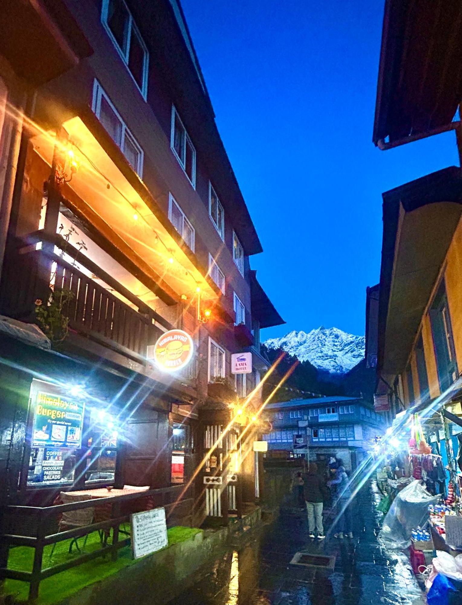 Lama Hotel - Cafe De Himalaya Лукла Экстерьер фото